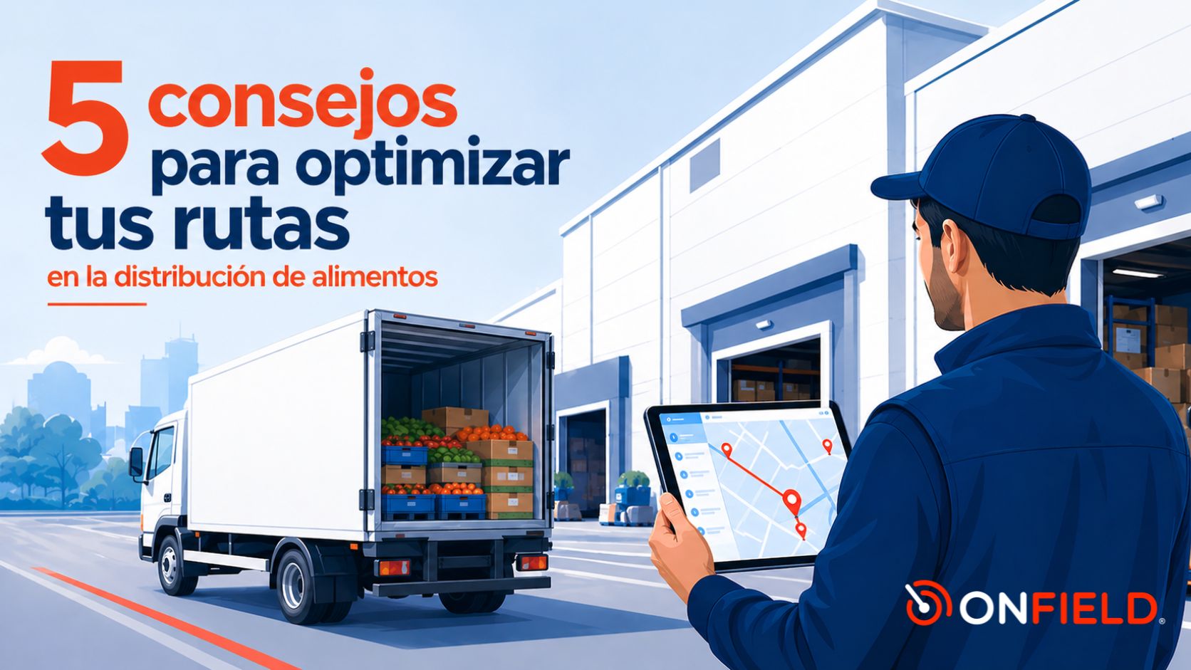 5 consejos para optimizar tus rutas en la distribución de alimentos